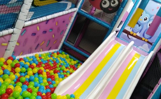 Candy Theme Soft Play, Ball Pool and Trampoline Project